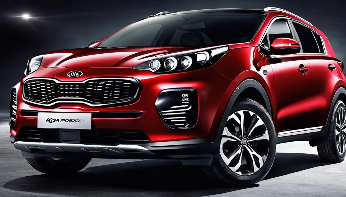Kia Sportage SUV with modern design and bold exterior features