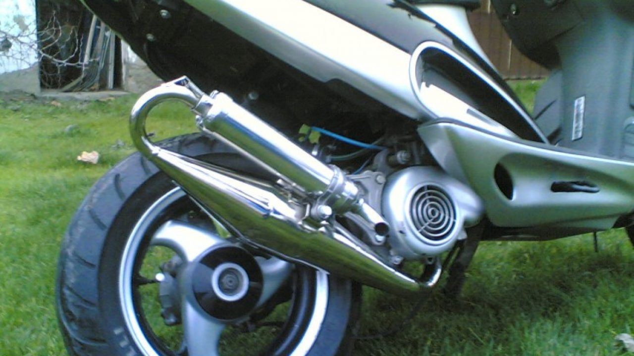 cromatura scarico moto