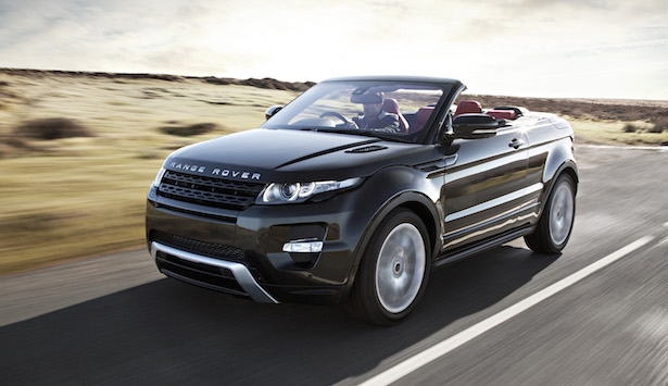 range roveR evoque convertibile