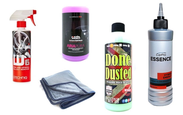 prodotti per pulire auto