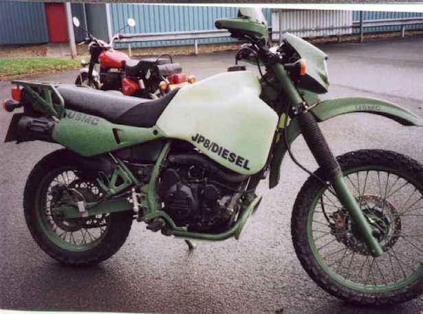 motocicletta diesel