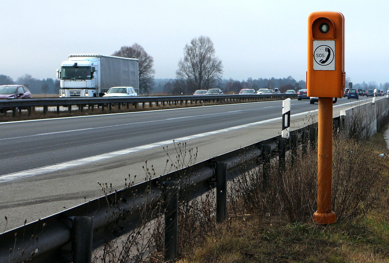 colonnina sos autostrada