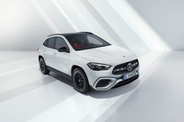 Mercedes GLA bianca