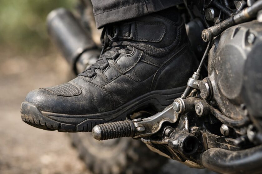 Mano sulla leva frizione moto, coordinazione con cambio sequenziale