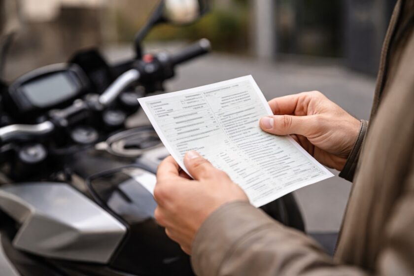 Moto depotenziata a libretto: verifica dei dati sul documento prima dell’acquisto usato