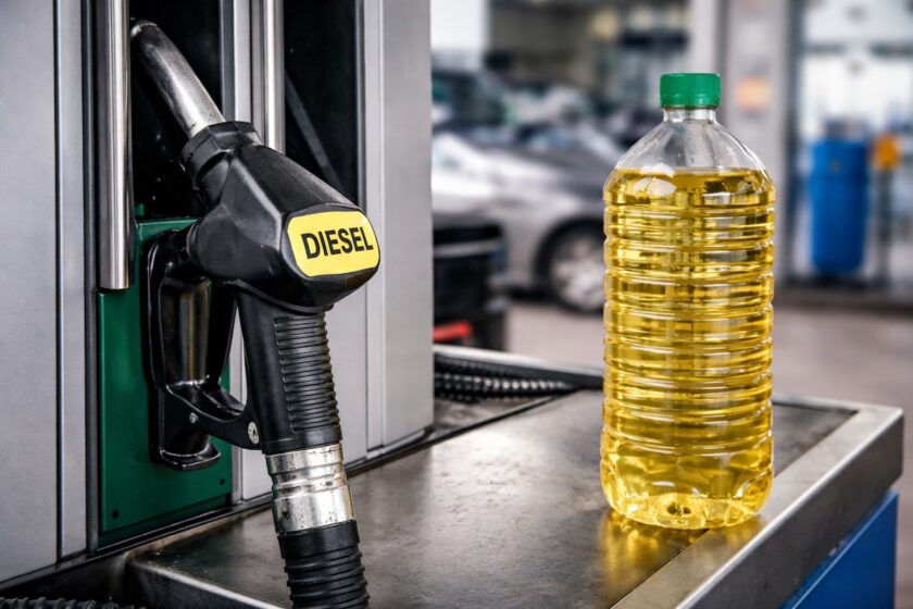 olio di semi nel diesel e differenze con il carburante