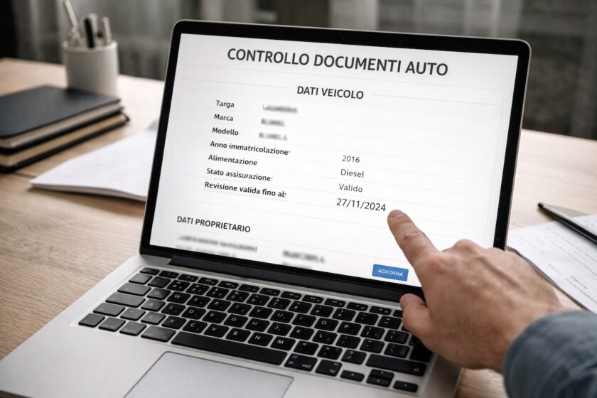 targa auto rubate controllo online