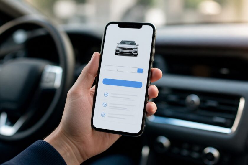 controllo assicurazione auto tramite smartphone con inserimento targa