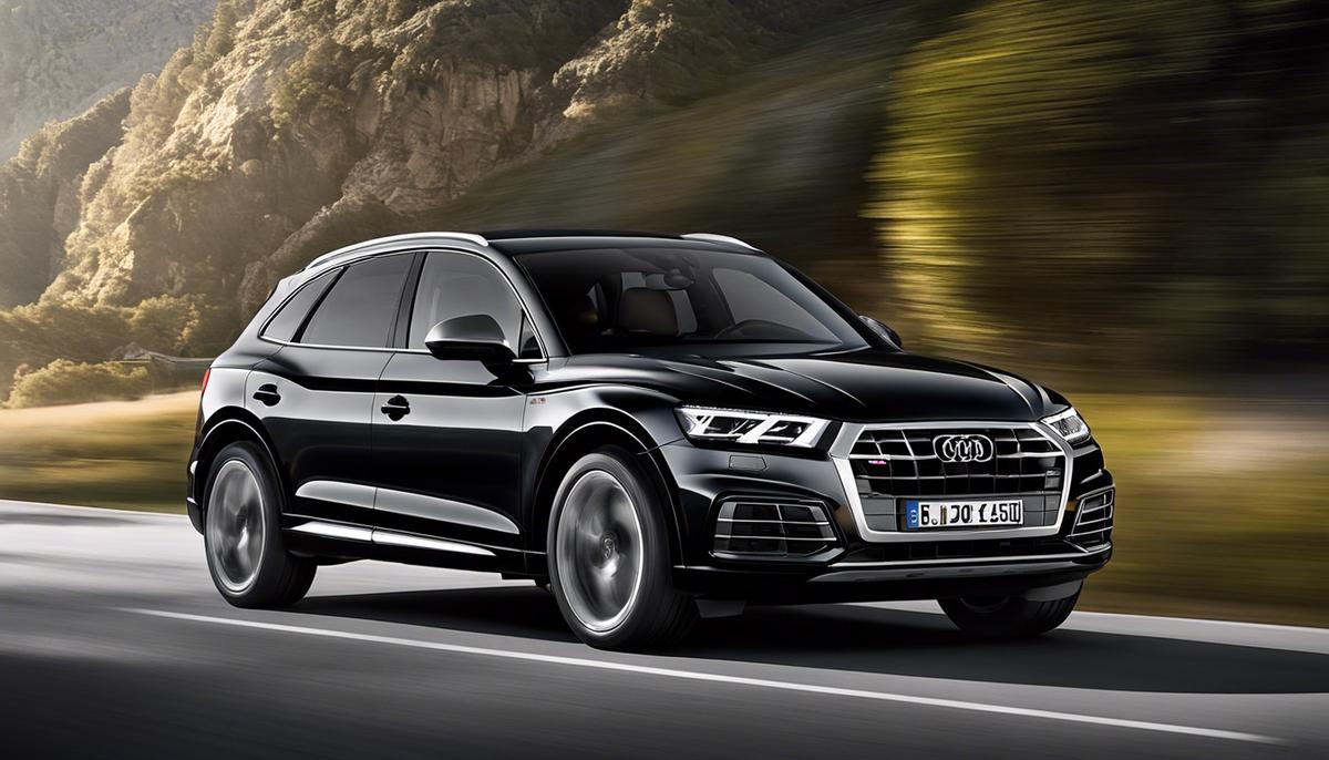 Audi Q5 Sportback - Image of a stylish and elegant Audi Q5 Sportback, highlighting its sporty design and versatility.